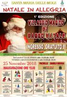 AL VIA "NATALE 2018 IN ALLEGRIA!" A SANTA MARIA DELLE MOLE Copertina