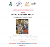 "LOra Maria Dolente" in scena a Marino Copertina