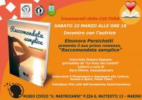 Sabato 23 marzo al Museo civico di Marino! Copertina