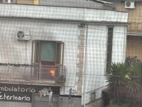 Fiamme in appartamento Copertina
