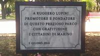 Targa in ricordo di Ruggero Peppino Lupini Copertina