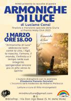 Presentazione della raccolta di Poesie "Armoniche di Luce" di Luciano Censi Copertina