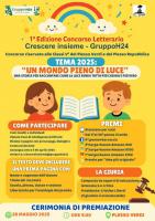  "Crescere Insieme", dal GruppoH24 un concorso letterario per bambini Copertina