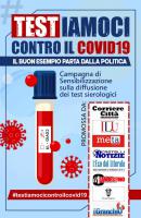 Testiamoci contro il Covid-19: Il buon esempio parta dalla politica Copertina