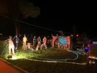 Il luminoso Presepe di Cava dei Selci  Copertina
