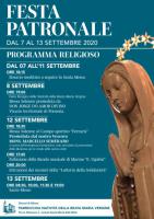 Festa della Nativit della Beata Maria Vergine 2020 Copertina